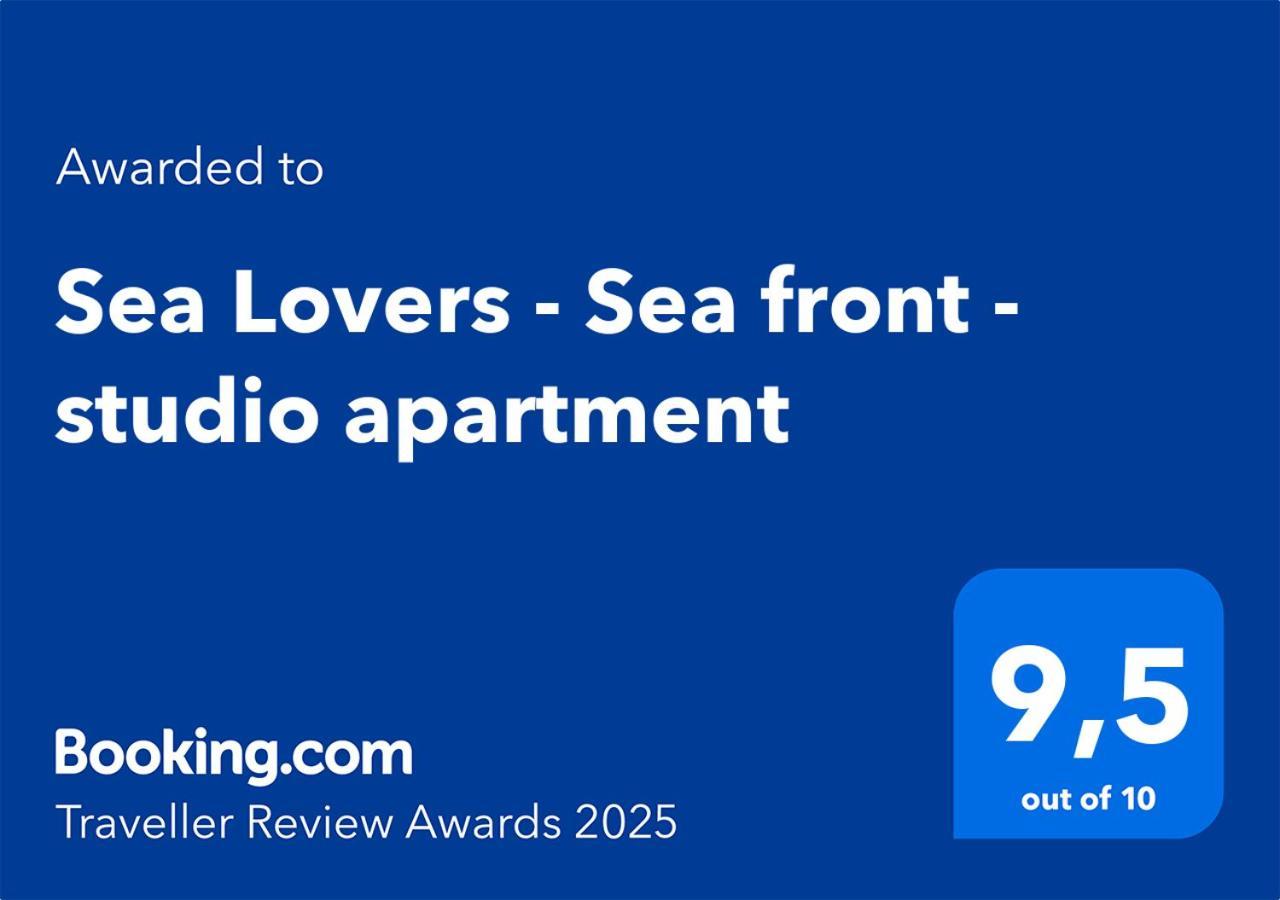 Sea Lovers - Sea Front - Studio Apartment Монте-Гордо Экстерьер фото